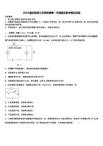 2024届安徽省九年级物理第一学期期末联考模拟试题