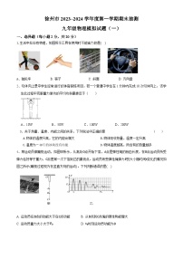 江苏省徐州市2023-2024学年九年级上学期期末模拟物理试题（一）