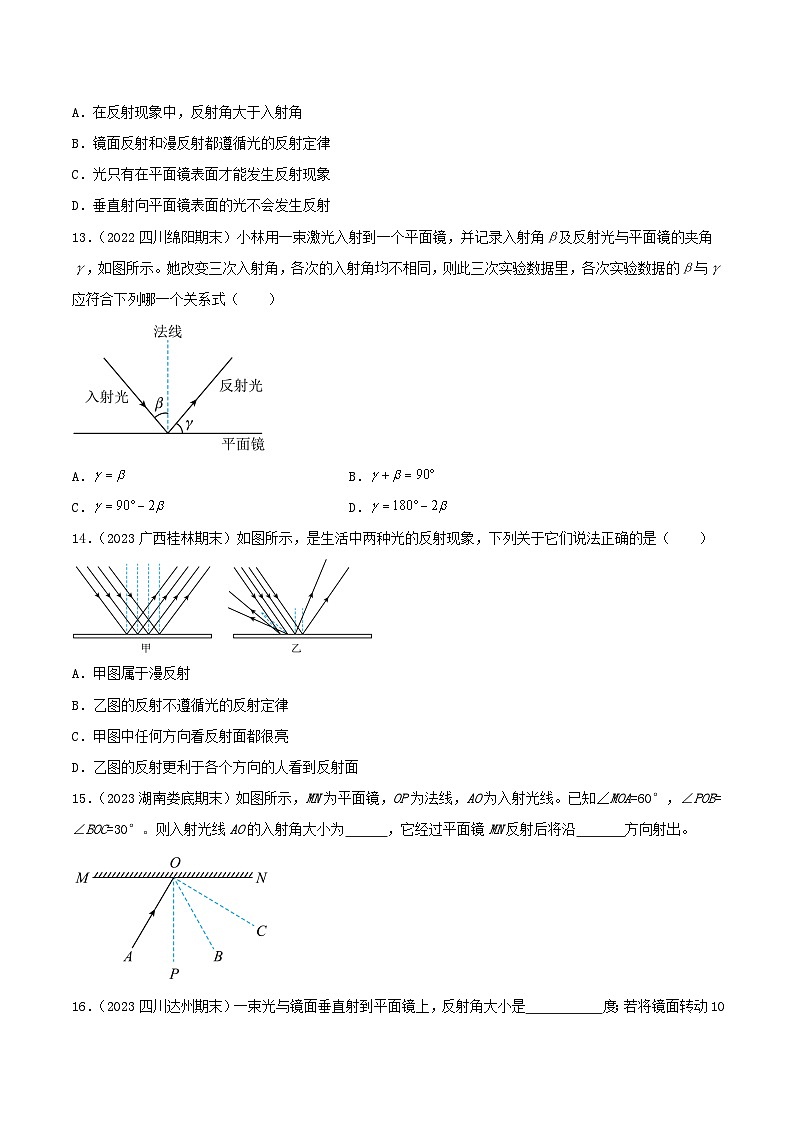专题04  光现象-【备考期末】2023-2024学年八年级物理上学期期末真题分类汇编（人教版）03