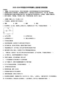 2023-2024学年重庆市中学物理九上期末复习检测试题