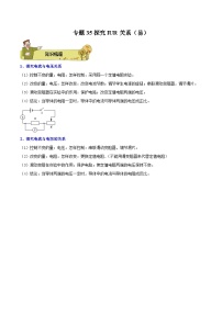 专题35 探究IUR关系（易）2023-2024学年初中物理中考专项复习