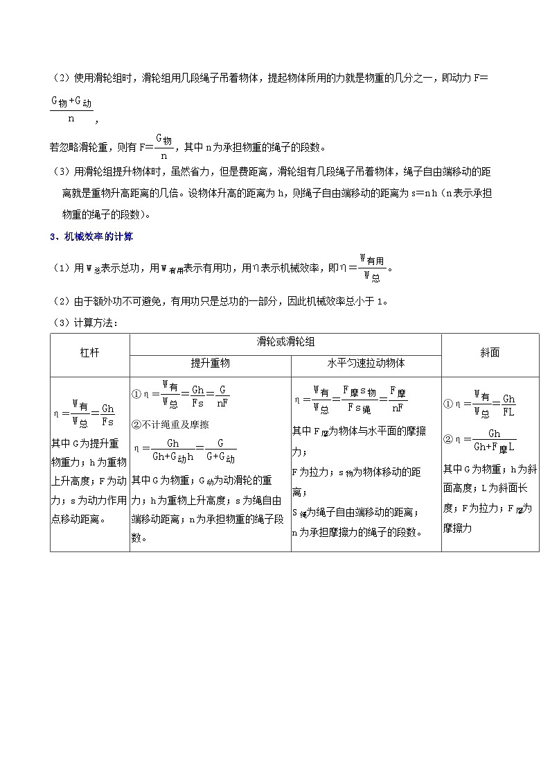 专题25 滑轮及其工作特点（易）解析版第2页