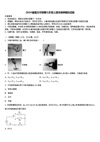 2024届重庆市物理九年级上期末调研模拟试题