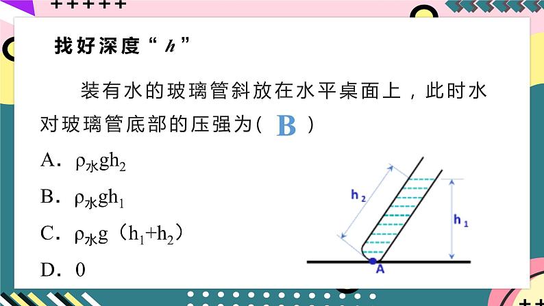 【创新课堂】人教版八年级下册物理 9.2 《液体的压强》 （第二课时）课件07