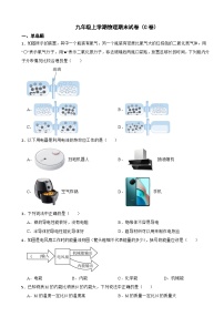 广东省广州市2023年九年级上学期物理期末试卷（C卷）附答案