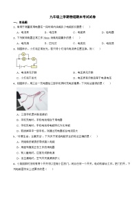 吉林省吉林市2023年九年级上学期物理期末考试试卷附答案