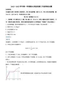 山东省德州市乐陵市2022-2023学年八年级上学期期末考试物理试题