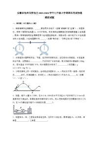 安徽省池州市贵池区2023-2024学年九年级上册期末考试物理模拟试卷（附答案）