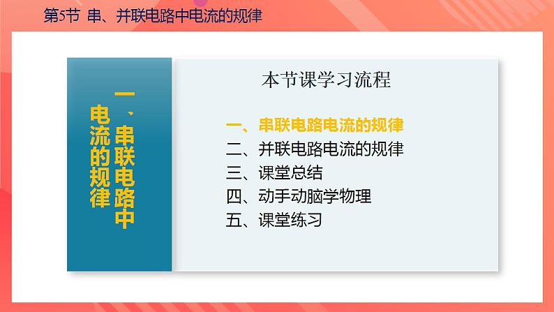 【创新课堂】15.5《串、并联电路中电流的规律》课件+教案+分层练习+导学案（含答案解析）07