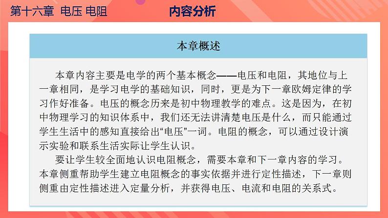 【创新课堂】 第十六章《电压电阻》单元课件+测试+知识清单05