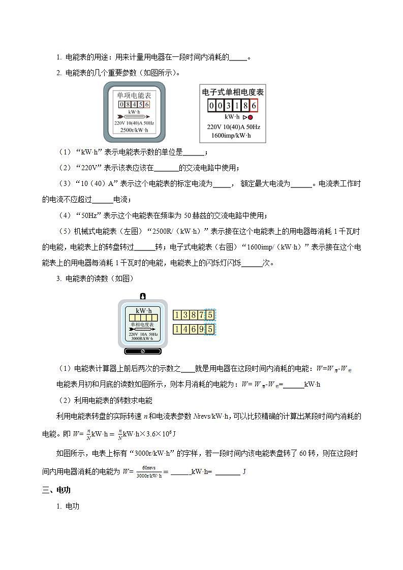【创新课堂】 第十八章《电功率》单元课件+测试+知识清单02