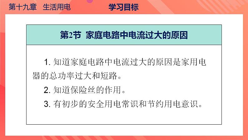 【创新课堂】 第十九章《生活用电》单元课件+测试+知识清单05