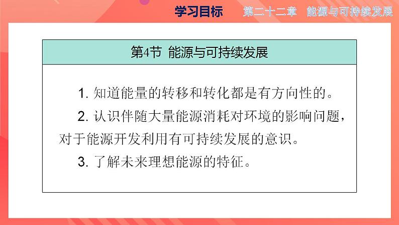 【创新课堂】 第二十二章《能源与可持续发展》单元课件+测试+知识清单06