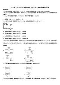 辽宁省2023-2024学年物理九年级上期末质量检测模拟试题