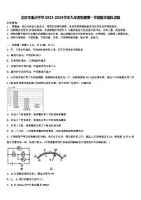 北京市重点中学2023-2024学年九年级物理第一学期期末模拟试题