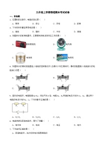 北京市燕山地区2023年九年级上学期物理期末考试试卷附答案