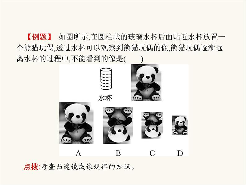 人教版八年级物理上册第5章透镜及其应用第3节凸透镜成像的规律课件第5页