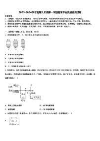 2023-2024学年物理九年级第一学期期末学业质量监测试题