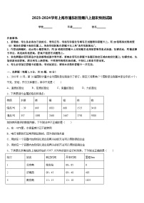 2023-2024学年上海市浦东区物理八上期末预测试题含答案