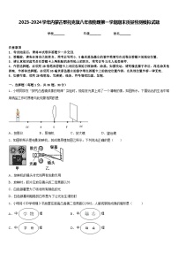 2023-2024学年内蒙古鄂托克旗八年级物理第一学期期末质量检测模拟试题含答案