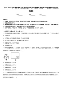 2023-2024学年吉林省九台区加工河中学心学校物理八年级第一学期期末学业质量监测试题含答案