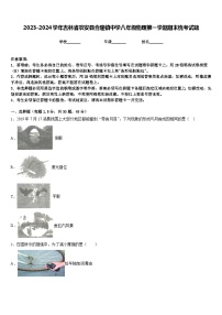 2023-2024学年吉林省农安县合隆镇中学八年级物理第一学期期末统考试题含答案