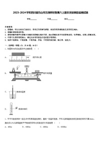 2023-2024学年四川省乐山市五通桥区物理八上期末质量跟踪监视试题含答案