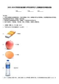 2023-2024学年四川省成都七中学实验学校八上物理期末统考模拟试题含答案