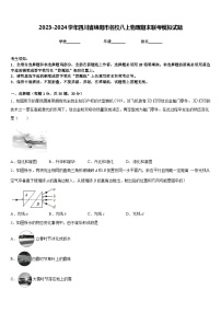 2023-2024学年四川省绵阳市名校八上物理期末联考模拟试题含答案