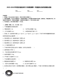 2023-2024学年四川省自贡市八年级物理第一学期期末达标检测模拟试题含答案