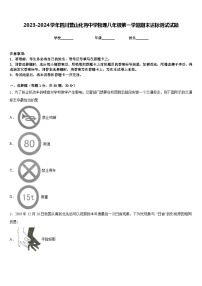 2023-2024学年四川营山化育中学物理八年级第一学期期末达标测试试题含答案