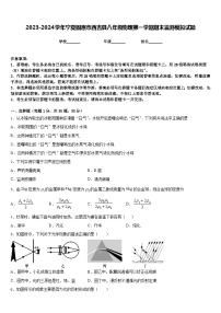 2023-2024学年宁夏固原市西吉县八年级物理第一学期期末监测模拟试题含答案