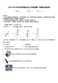 2023-2024学年天津市津南区名校八年级物理第一学期期末监测试题含答案