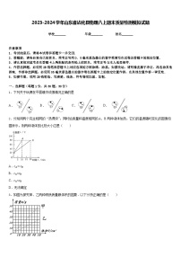 2023-2024学年山东省沾化县物理八上期末质量检测模拟试题含答案