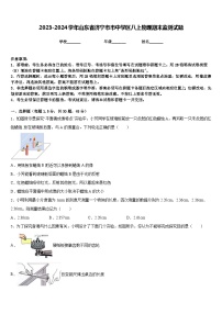 2023-2024学年山东省济宁市市中学区八上物理期末监测试题含答案