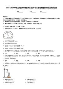 2023-2024学年山东省淄博市临淄区金山中学八上物理期末教学质量检测试题含答案