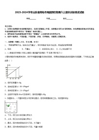 2023-2024学年山东省青岛市局属四校物理八上期末达标测试试题含答案