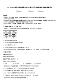 2023-2024学年山东省青岛市崂山三中学八上物理期末质量跟踪监视试题含答案