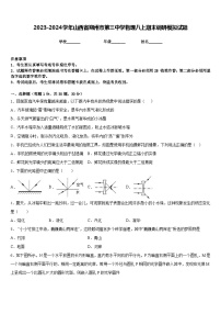 2023-2024学年山西省朔州市第三中学物理八上期末调研模拟试题含答案