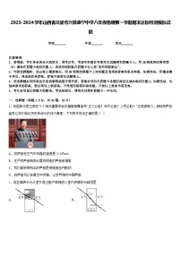 2023-2024学年山西省吕梁市兴县康宁中学八年级物理第一学期期末达标检测模拟试题含答案