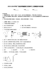 2023-2024学年广东省深圳福田区五校联考八上物理期末考试试题含答案