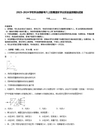 2023-2024学年怀远县联考八上物理期末学业质量监测模拟试题含答案