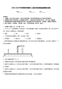 2023-2024学年柳州市物理八上期末质量跟踪监视模拟试题含答案