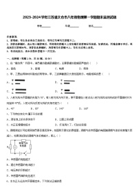 2023-2024学年江苏省太仓市八年级物理第一学期期末监测试题含答案