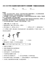 2023-2024学年江苏省淮安市凌桥乡初级中学八年级物理第一学期期末达标测试试题含答案