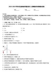 2023-2024学年河北省承德市隆化县八上物理期末经典模拟试题含答案