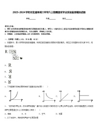 2023-2024学年河北省涿州三中学八上物理期末学业质量监测模拟试题含答案