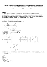 2023-2024学年河北省秦皇岛市抚宁区官庄中学物理八上期末质量跟踪监视试题含答案