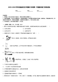 2023-2024学年河南省封丘市物理八年级第一学期期末复习检测试题含答案