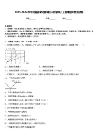 2023-2024学年河南省漯河郾城区六校联考八上物理期末检测试题含答案